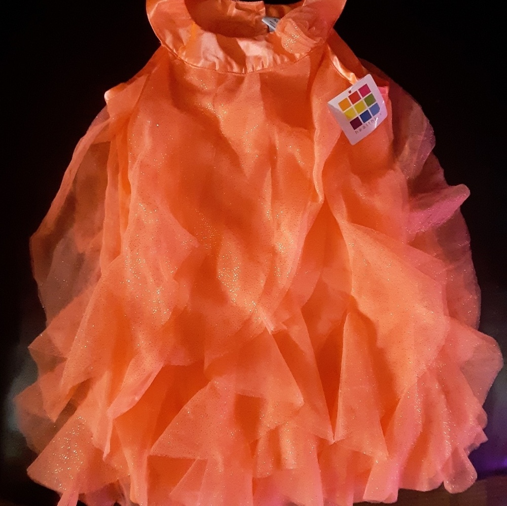 Girls Summer Ruffle Dress